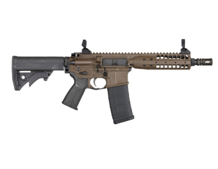 LWRC IC PSD 8.5" 5.56 NATO SBR, PATRIOT BROWN