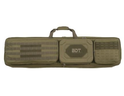 Bulldog Cases 48" Double Suppressor Tactical Rifle - Green - BDT74-48G