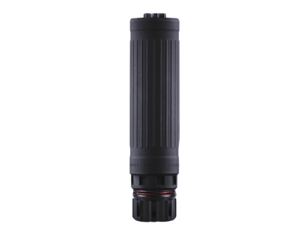 Dead Air CT5P 5.56/6mm ARC Suppressor w/ integrated Keymo Mount 1/2-28, Black - CT5PKMBLK