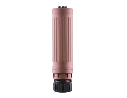 Dead Air CT5P 5.56/6mm ARC Suppressor w/ integrated Keymo Mount 1/2-28, FDE - CT5KMFDE