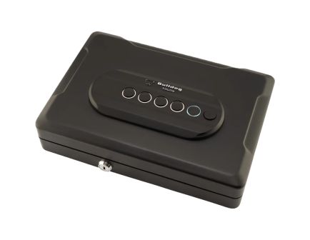 Bulldog 12" x 8.25" x 2.75" Trio LED & Biometric Top Load Quick Vault - BD74TV