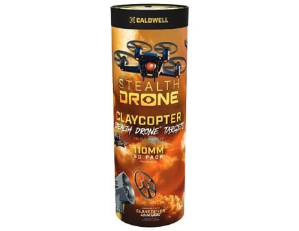 Caldwell ClayCopter Stealth Drone 110mm Target 50 Pack Tube 1255916