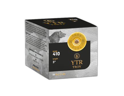 Troy YBR .410 Gauge 3" #6 Lead Shot 5/8 oz, 25rds - YBR4103586
