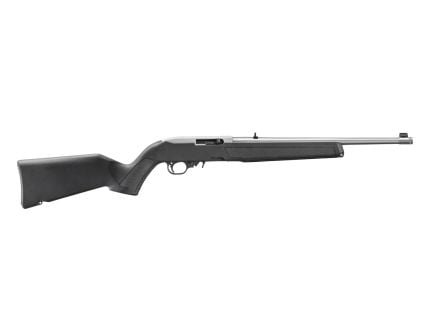 Ruger 10/22 .22 LR 16.4" TB 10rd Semi Auto Rifle, Black/Stainless - 32004