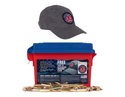 Hornady America 250th Anniversary 6.5 Creedmoor 140gr BTHP Match 250rd Ammo Can - 81479