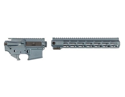 Sabre-15 Builder Set - 13" QDSM Rail, Blue Titanium