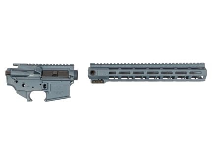 Sabre-15 Builder Set - 15" QDSM Rail, Blue Titanium