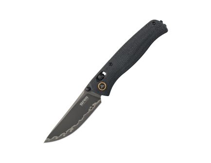 SRM 255L-MB Mono Chassis Swirled Blade, PVD Black - SRM-255L-MB2