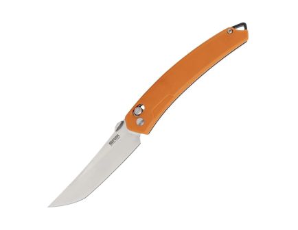 SRM 9211 Ambi Lock Knife, Orange G10, Satin Blade, Orange - SRM-9211-GJ