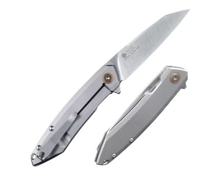 Ruike P831S 7.68" Folding Knife, Silver - RK-P831S-SA