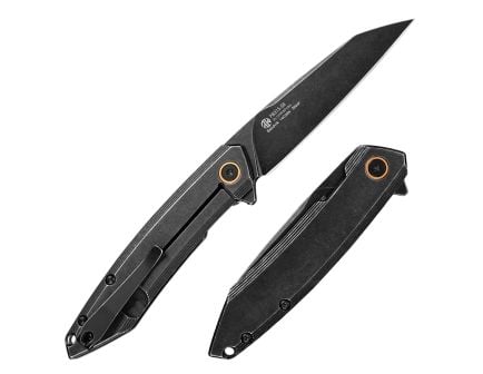 Ruike P831S 7.68" Folding Knife, Black - RK-P831S-SB