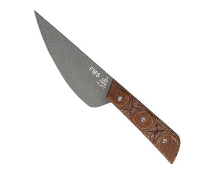 TOPS Knives Frog Market Special Fixed Blade Knife, Tan Canvas Micarta - FMS5-02