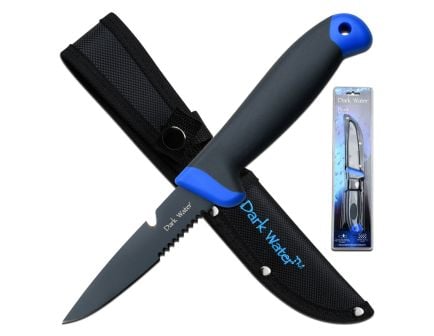 Dark Water Fixed Blade Knife, Clam - DW-FIX001CS
