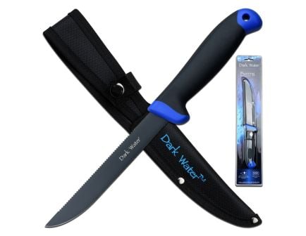 Dark Water Fixed Blade Knife, Clam - DW-FIX002CS