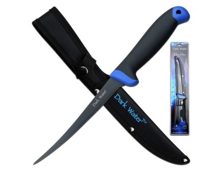 Dark Water Fixed Blade Knife, Clam - DW-FIX004CS