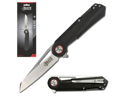 Elite Tactical RETICLE Elite Tactical Folding Knife, Clam - ET-FDR004BRDCS