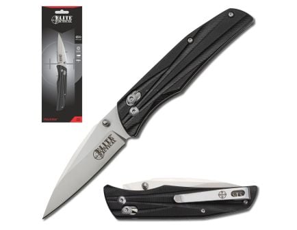 Elite Tactical TRAVERSE Elite Tactical Folding Knife, Clam - ET-FDR009CS
