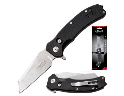 Elite Tactical Manual Folding Knife, Clam - ET-FDR014CS