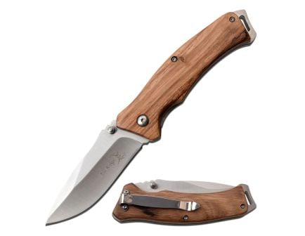 Elk Ridge Traverse Spring Assisted Knife, Clam - ER-A936ZWCS