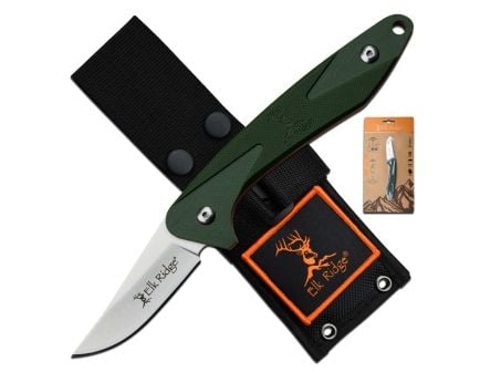 Elk Ridge Hinterland Elk Ridge Fixed Blade Knife, Clam - ER-HLFIX002CS