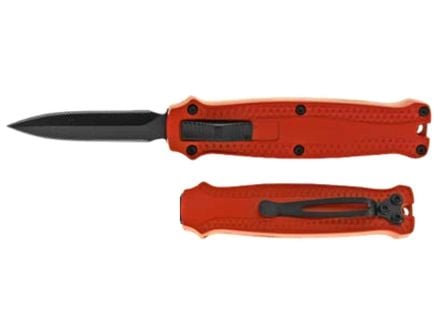 Master Cutlery 5.25" Mini OTF Knife, Red - KN-159BD