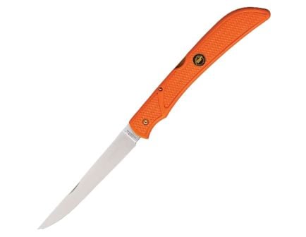 OUTDOOR EDGE FIELD-BONE | ORANGE FOLDING BONING/FILLET KNIFE  - FBB-2
