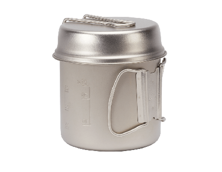 Snow Peak Trek 900 Titanium Cookset, Silver - SCS-008T