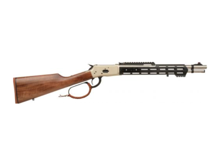 GForce Arms Saddlehorn 16.5" 44 Magnum 8rd Tactical Lever Action, Nickel/Wood