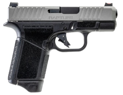 GFORCE ARMS RAPTURE-X 3.25" 9MM PISTOL 12RD, Black/Tactical Grey