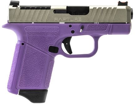 GFORCE ARMS GF9 9MM 3.25" 12rd Micro FP, Purple/Nickel