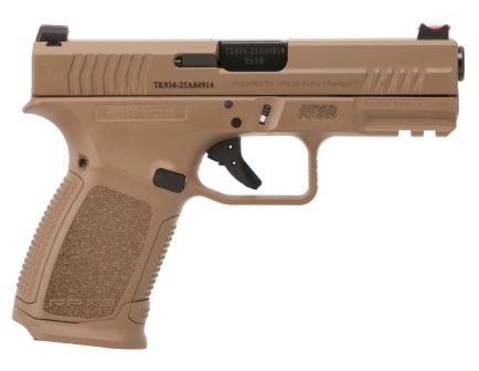 GFORCE ARMS RPX3C9 Exodus 4" 9MM Semi-Automatic 15rd, FDE