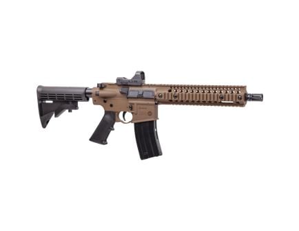 Crosman Full Auto R1 with Red Dot - Dark Earth Air Rifle - CFAR1X