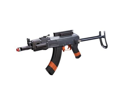 Game Face GF76 California Compliant 6mm Airsoft Rifle, Black - GF76-CA
