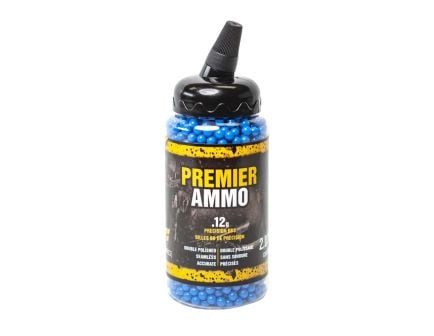 Game Face Premier Ammo 6mm, .12 Gram, 2,000 Count, Blue - U-SAP2000-P