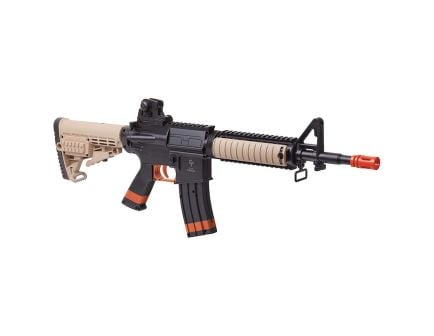 Game Face Elite Renegade Spring Powered Airsoft Rifle, California Compliant, FDE/Black - GFR37-CA
