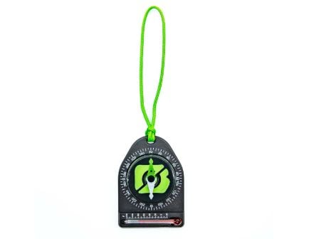 Brunton Tag-Along Chill ECOmpass, Fahrenheit, Black/Green - F-9045-ECO