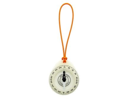 Brunton Tag-Along Glow Compass, Glow in the Dark - F-9041-OR