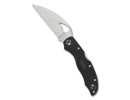 Spyderco BYRD Harrier 2 Lightweight Folding Knife, Black - BY01PBKWC2