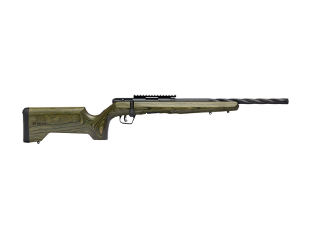 Savage Arms - B17 Timber Tactical 17 HMR 18" 10rd Bolt Action Rifle, OD Green - 70851
