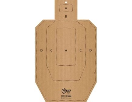 EZ Aim IPSC CB-T Corrugated Silhouette - Approx 18 X 30 - 15669