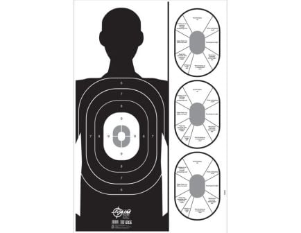 EZ Aim Handgun Trainer Target & Backer - Corrugated - 23 X 35 - 15737