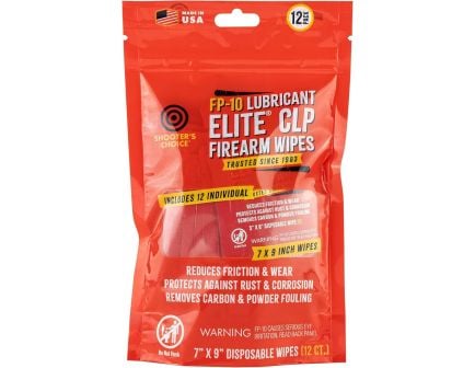 Otis FP-10 Lubricant Elite® CLP Individual Wipes 12-Pack - SHF-1SWFP-12B