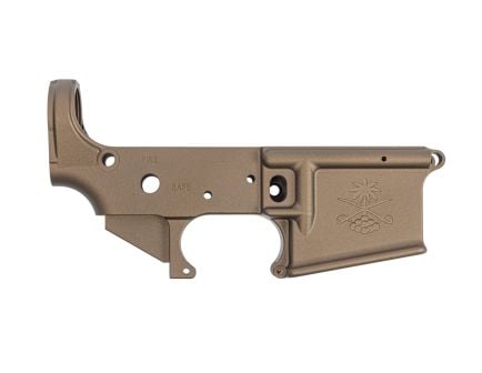 Sabre-15 Stripped Lower Receiver, Burnt Bronze