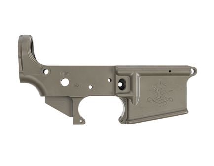 Sabre-15 Stripped Lower Receiver, Moss Green