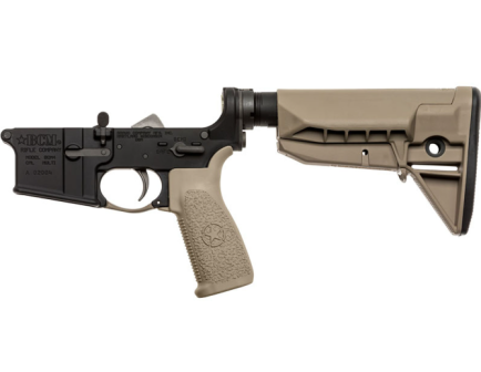 Bravo Company BLEM Complete Lower Receiver w/ Mod-0 SOPMOD Stock, FDE