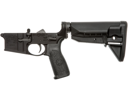 Bravo Company BLEM Complete Lower Receiver w/ Mod-0 SOPMOD Stock, Black