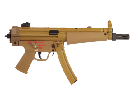 Century Arms AP5 RAL8000 8.9" 9mm 30rd Semi-Auto Pistol, FDE