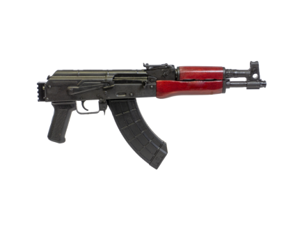 Century Arms Draco 12.25" 7.62x39mm 30rd Semi-Auto Pistol w/Russian Red Handguard, Black