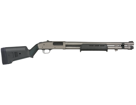 Mossberg 590A1 20" 12GA 6rd, Black/Tungsten Gray