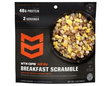 MTN OPS High Protein Freeze Dried Meal, Skillet Scramble